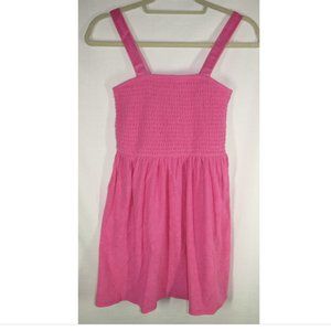 Juicy Couture Pink Smocked Terry Dress